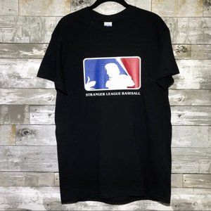 Stranger Things League Baseball Graphic Tee Size M